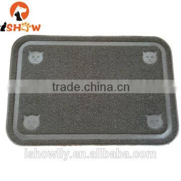 Cat Embossed Logo Cat Litter Sand Mat Pvc Extra Thickness Anti-tear Extra Size photo-2