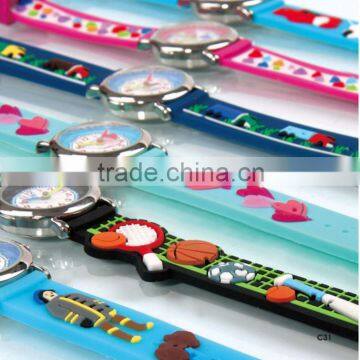 Newest Fashion Wristwatch PU Watches promotional gift