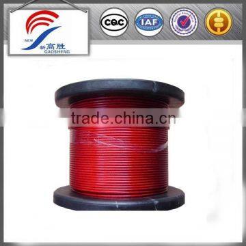 pvc coated galvanized steel wire rope in good quality and low price