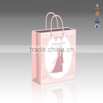 2015 Alibaba China customized new wedding paper gift bag new design paper bag