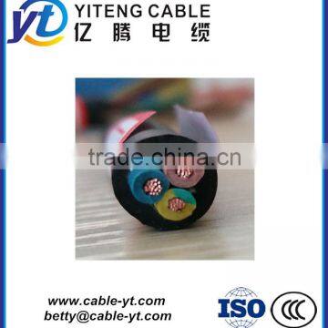 flexible rubber cable manufacturers 3 core 1.5mm 2.5mm rubber cable