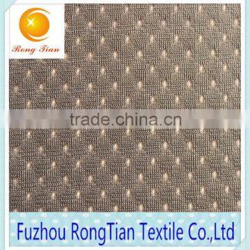 Wholesale Polyester Knitted Hole Mesh Eyelet Sportwear Fabric photo-2