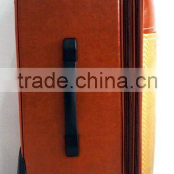 2015 Oil Leather Luggage Travel Trolley Bag photo-4
