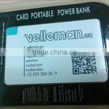 MINI Thin Built in Cable Power Bank With Custom Logo photo-6