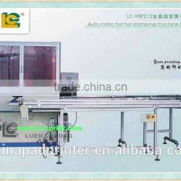 Automatic Plane Hot Gold Foil Stamping Machines/ metal label embosser machine LC-HSP-212