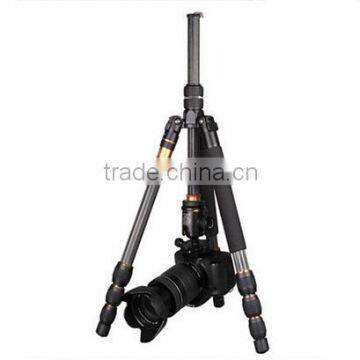 Q476 Carbon Fiber 1550mm Gimbal Panorama and Portable 1.29KG Digital & DSLR Camera Tripod 2016 New Photographic Tripod Q666C Quality Choice photo-3