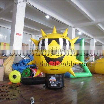 inflatable advertising sun shape inflatable