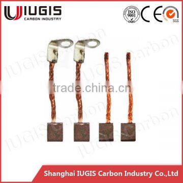 apa copper graphite carbon brushes in motorcycle starter motor