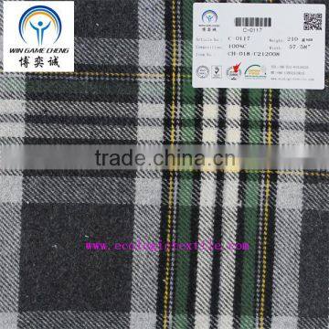 100%COTTON CHECK FABRIC