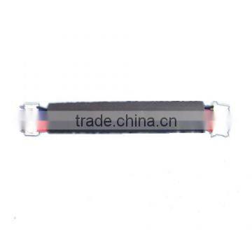 Flat wire cable with connector