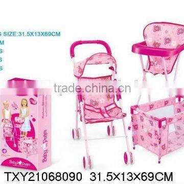 2015 Hot Sale High Quality Baby Doll Stroller 3 in 1