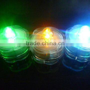 Led branch flat flower vase waterproof mini led lights Mini led flower candle flashape led mini light