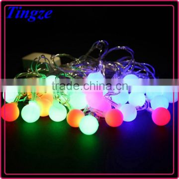 Holiday Lighting 5.5m 28leds Adapter powered Christmas decorative crystal magic Ball Led String Light