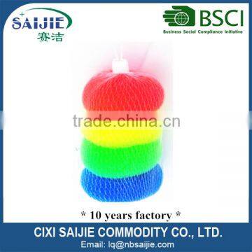 Kitchen cleaning plastic scourer