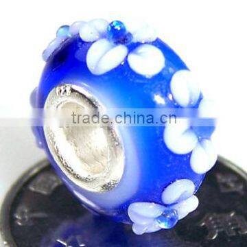 925 sterling silver DIY lampwork beaded