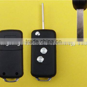 Upgrade Remote Flip 2 Button Key Shell Replacement Peugeot 407