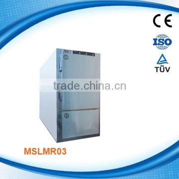 MSLMR03W CE Approval Medical Three Dead Body Mortuary Refrigerator/Morturary Freezer