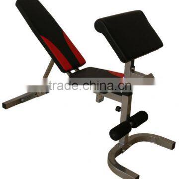 Gym Machine Workouts Abdominal Gym Machine, Adjustable preacher curl Bench