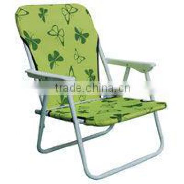 Low seat with high backrest chair