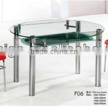 Glass Circular Desk