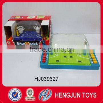 hot selling plastic mini basketball playing table set for kids toy game