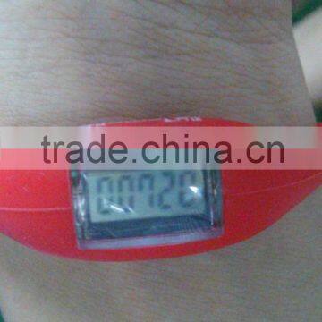 Cheap Silicone Wrist Watch Pedometer Bracelet for Kids photo-5