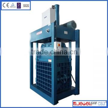 Fiber Baler Machine packing by corss # shape