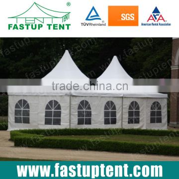 High peak marquee gazebo pagoda wedding party tent with waterproof fabric