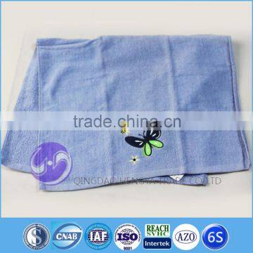 100% cotton microfiber hand towel to embroider wholesale