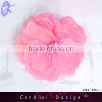 2013 Christmas fabric flower, artificial flowers natural look