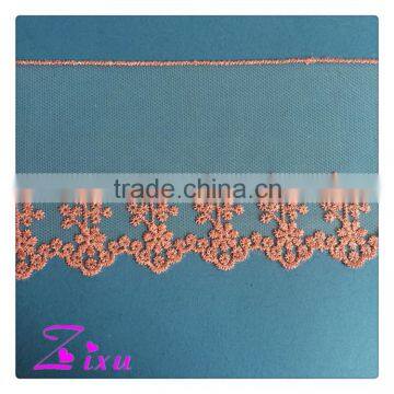 Factory Price Brightsome Flower Embroidered Lace Trim photo-2