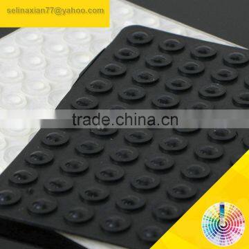 8*2.5mm Speical Self Adhesive Transparent Anti Slip Bumpers Silicone Rubber Feet Pads High Sticky Shock Absorber photo-2