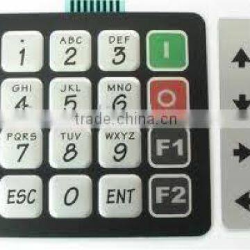 Universal Type Membrane Dome Membrane Switch