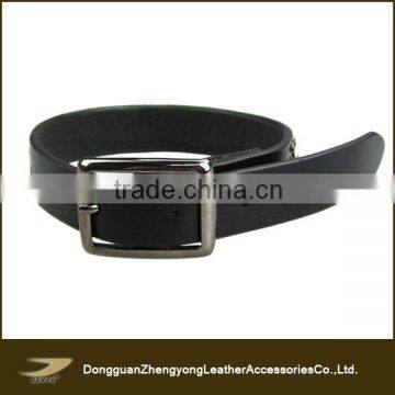 OEM black high quality genuine leather dog collar