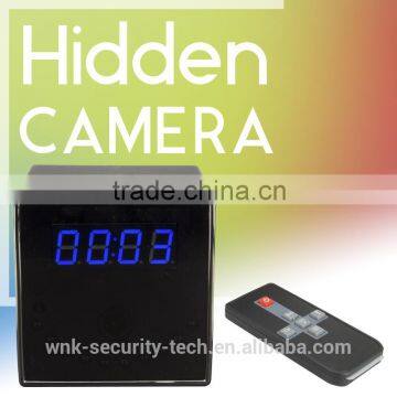 Vitevision Desk Clock Hidden camera in bedroom with remote control