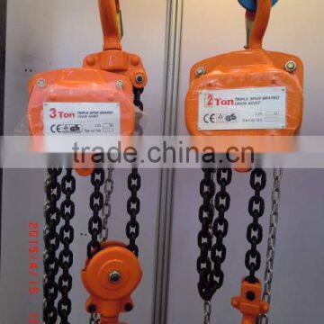 Good quality vital types of chain block hoist stainless steel chain block