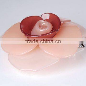 Fashion cellulose acetate flower hairpins