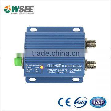 45~1000MHz mini OR16A ftth optical node for FTTH network