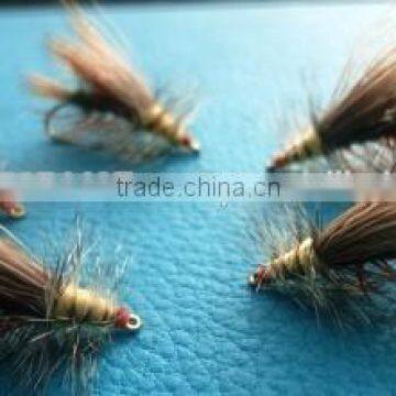 Stimulator Green Dry trout fishing flies