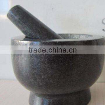 mortar and pestle set, natural stone mortar and pestle