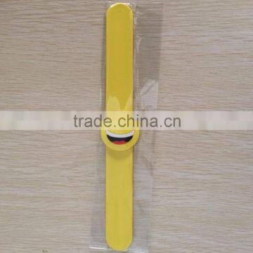 Wholesale Custom Hotsals Cute Kids Toy Plush Emoji Slap Bracelet photo-5