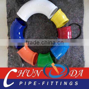 DN125 Concrete Pump Delivery Pipe Elbow(wear-resistant) with heat treatment