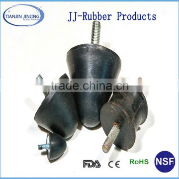 Batch-manufacture Factory Price Protective Isolate Con-shaped EPDM Heel Block