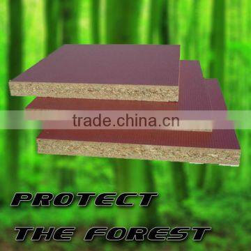 2014 hot sale high quality melamine coated particle board from china