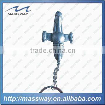 Custom Round Shape 3D Compass Metal Keychain photo-4