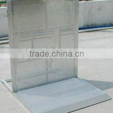 RP Aluminum Foldable Concert Crowd Control Barricade aluminum fence