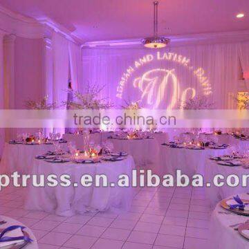 party decoration pipe and drape, telescopic Aluminium pipe and drape