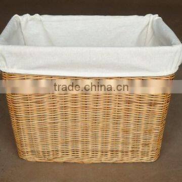 Fern Material Wicker Laundry Basket