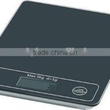 5kg Ultra Slim Glass platform Kitchen Scale