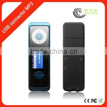 7 EQ modes music mp3 mp4 media player with USB connector